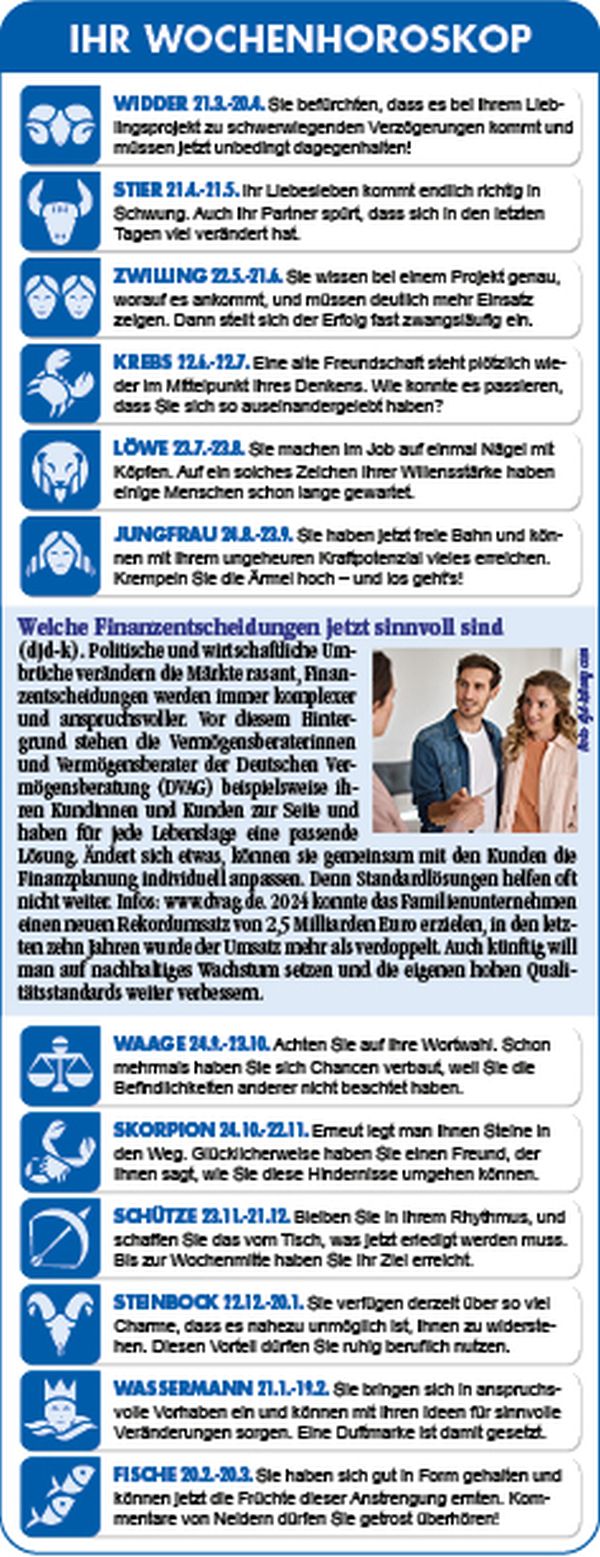 Horoskop Woche 31 2025 by ReiseTravel.eu