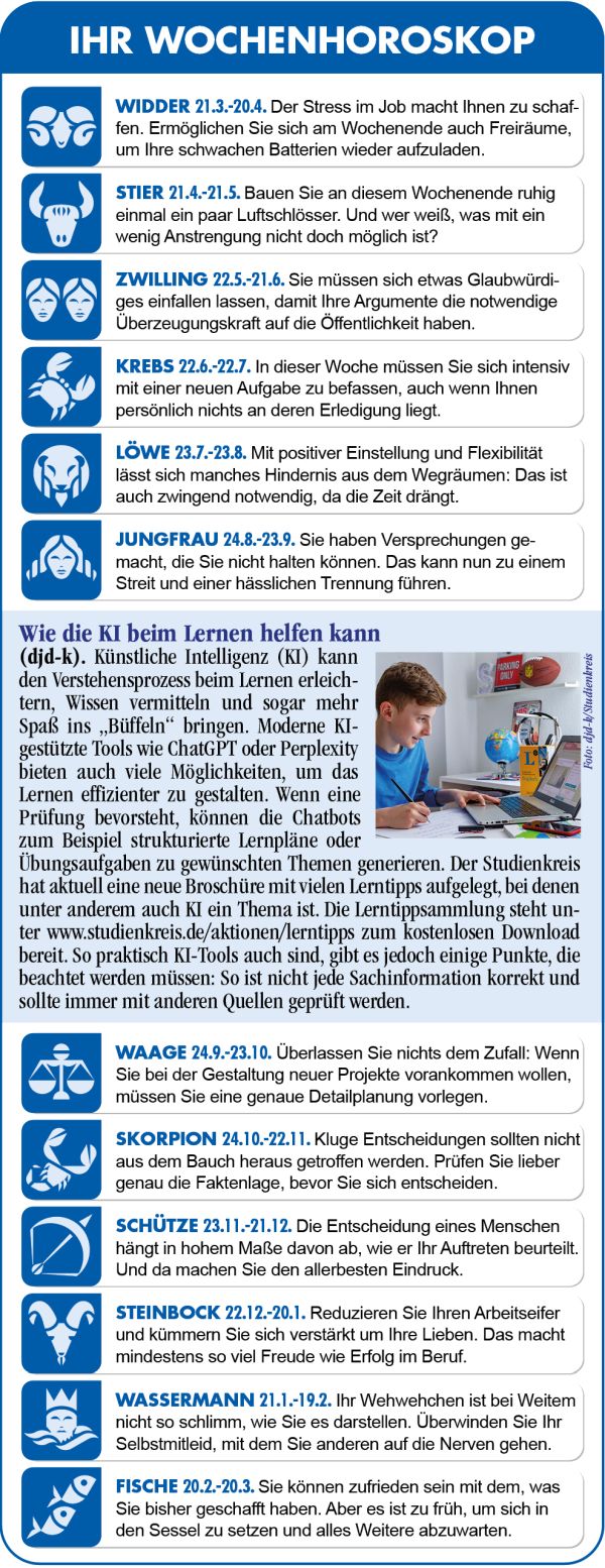 Horoskop Woche 32 2025 by ReiseTravel.eu