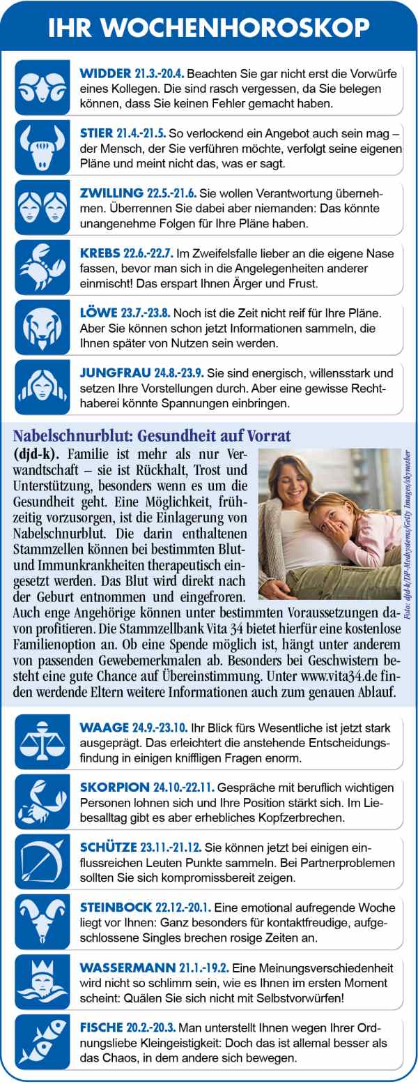 Horoskop Woche 47 2025 by ReiseTravel.eu