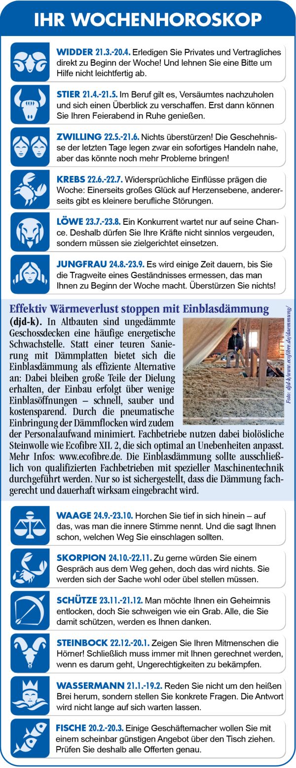 Horoskop Woche 50 2025 by ReiseTravel.eu