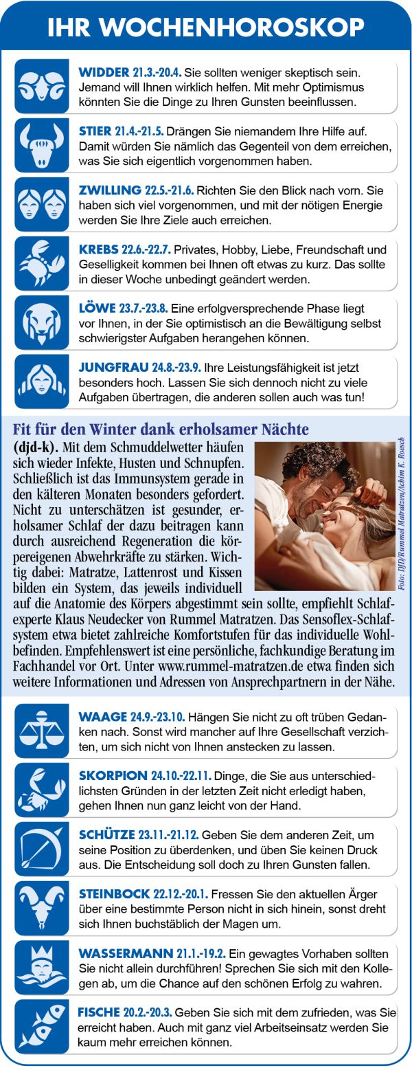 Horoskop Woche 51 2025 by ReiseTravel.eu