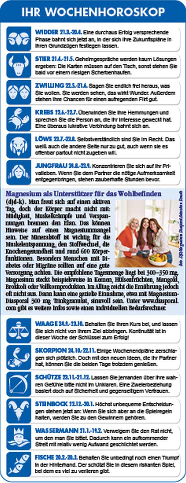 Horoskop Woche 52 2025 by ReiseTravel.eu