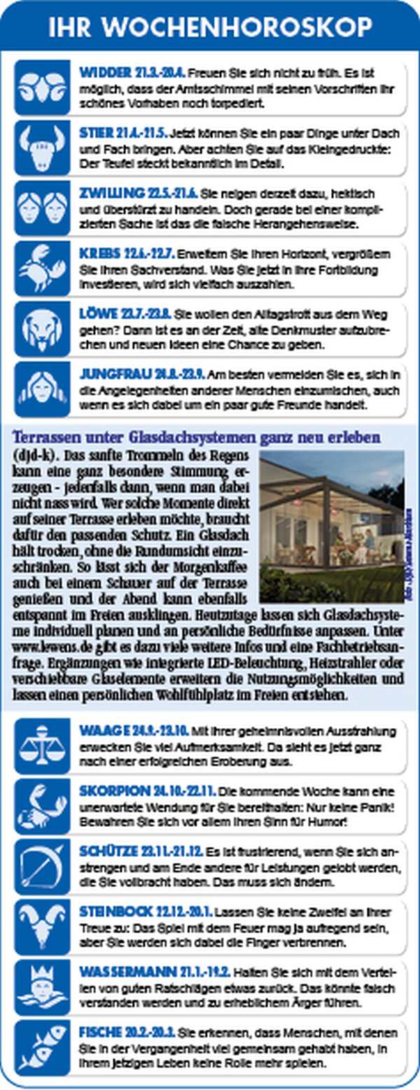 Horoskop Woche 01 2025 by ReiseTravel.