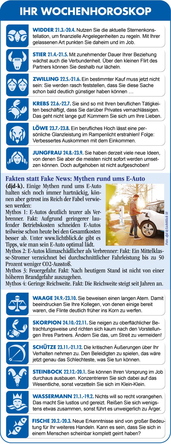 Horoskop Woche 20 2026 by ReiseTravel.eu