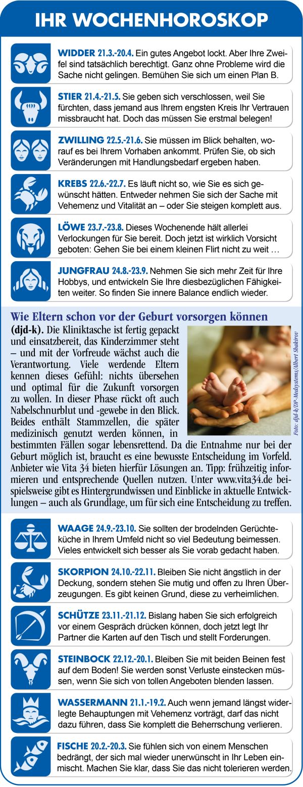 Horoskop Woche 42 2026 by ReiseTravel.eu