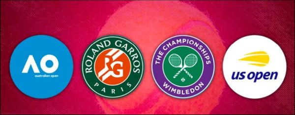 Grandslam Siege Tennisspieler