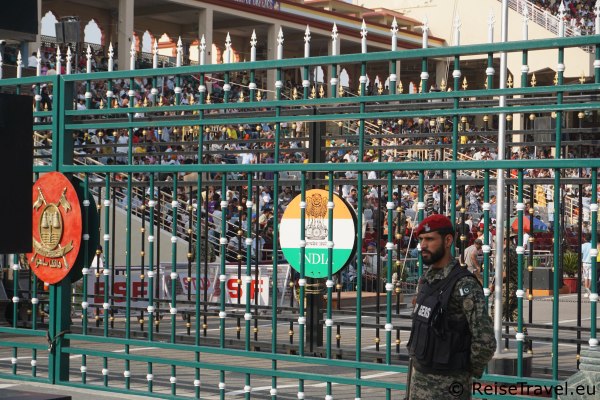 Wahga Border Lahore Pakistan Beating Retreat