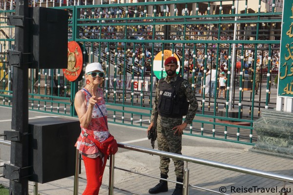 Wahga Border Lahore Pakistan Beating Retreat