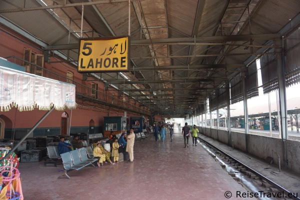 Bahnhof Lahore Pakistan 