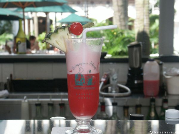 Singapore Sling im Raffles Hotel Singapur by ReiseTravel.eu 