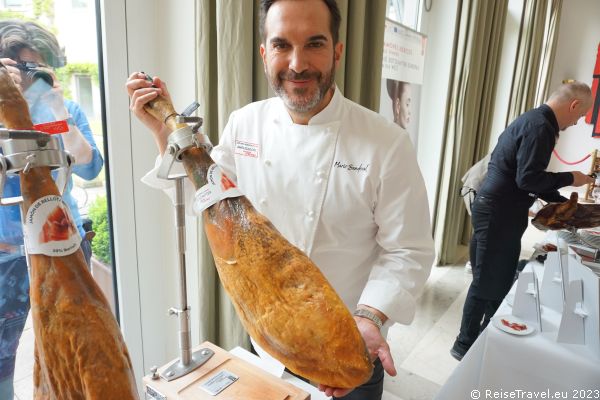 Mario Sandaval Schinken aus Spanien Jamon Iberico